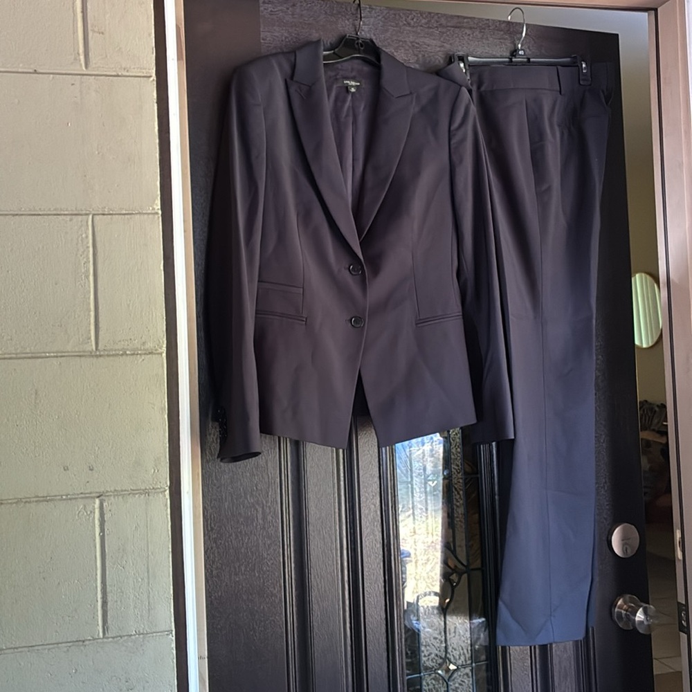 Ann Taylor Exquisite Black Pantsuit